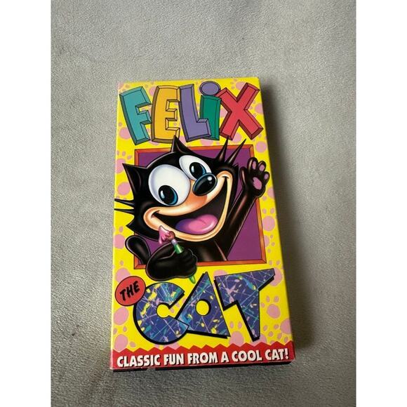 Felix The Cat! Vintage vhs tape - Picture 1 of 3